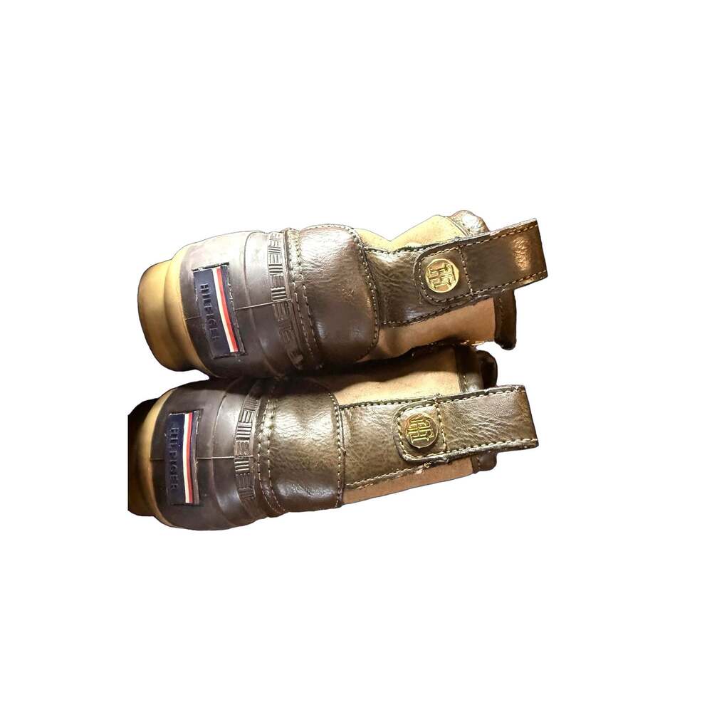 Tommy Hilfiger Twregal-C Women's Brown Tan Duck Rain Boots Size 7M - Picture 4 of 10